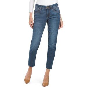 Democracy Women's Ab Solution High Rise Jean, TechBlue, Size 14